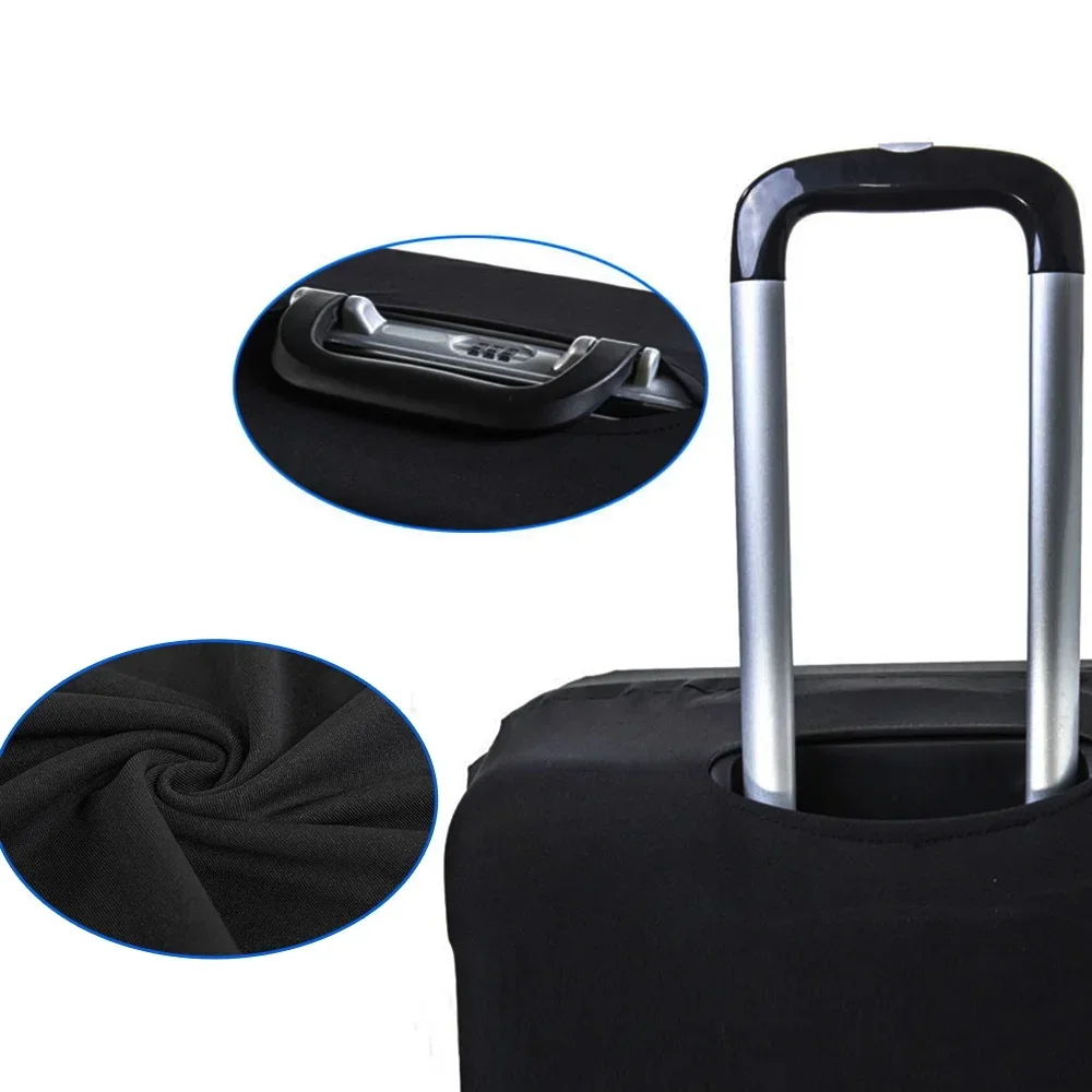Portable Thick Elastic Luggage Protective Cover Simplicity Dust Cover Anti-Scratch Protective Rose Gold Print Travel Accessories