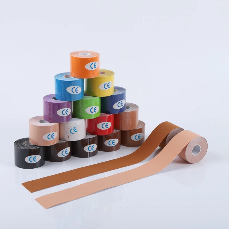Sports Waterproof Kinesiology Tape Stickers Athletic Bandage Muscle Recovery Protector Strapping Pain Relief Tennis Gym