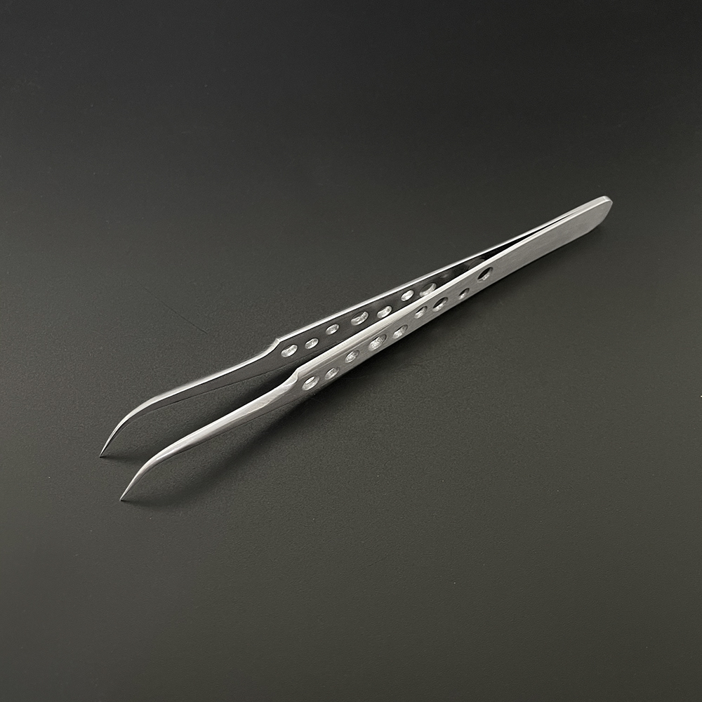 Industrial Tweezers Electronics Anti-static Curved Straight Tip Precision Stainless DIY Hand Tools Sets Forceps Phone Repair