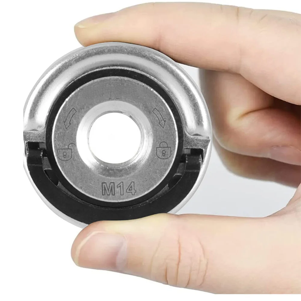 M14 Angle Grinder Quick Release Self-Locking Grinder Pressing Plate Flange Nut Power Chuck