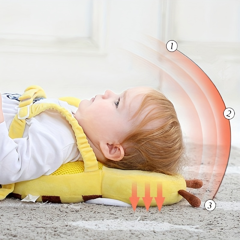 Little Bee Baby Pillow - Breathable anti fall hat suitable for young children's head protection, Christmas gift