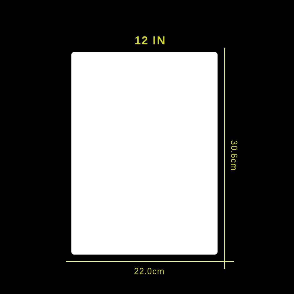 100pcs Thermal Laminating Film PET For Photo/Files/Card/Picture Lamination Pouch Laminator Hot Laminator Film