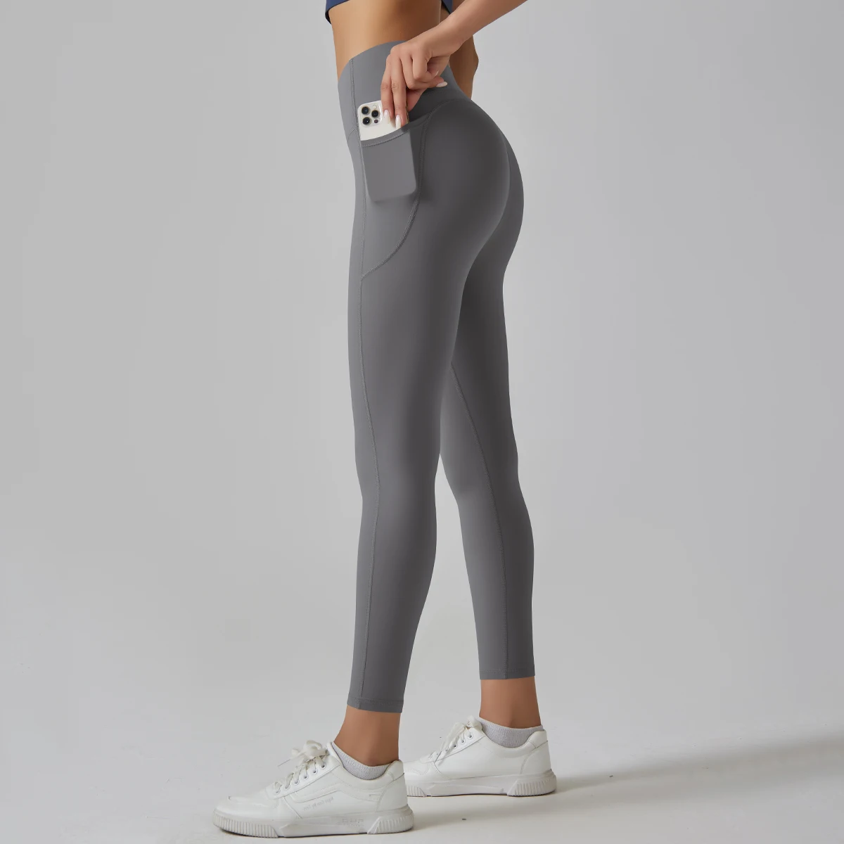 Women Leggings With Pockets Yoga Pants Gym Leggings Sport Women Fitness High Waist Female Legging Tummy Control Running Training