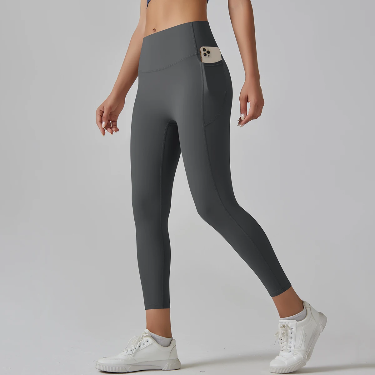 Women Leggings With Pockets Yoga Pants Gym Leggings Sport Women Fitness High Waist Female Legging Tummy Control Running Training