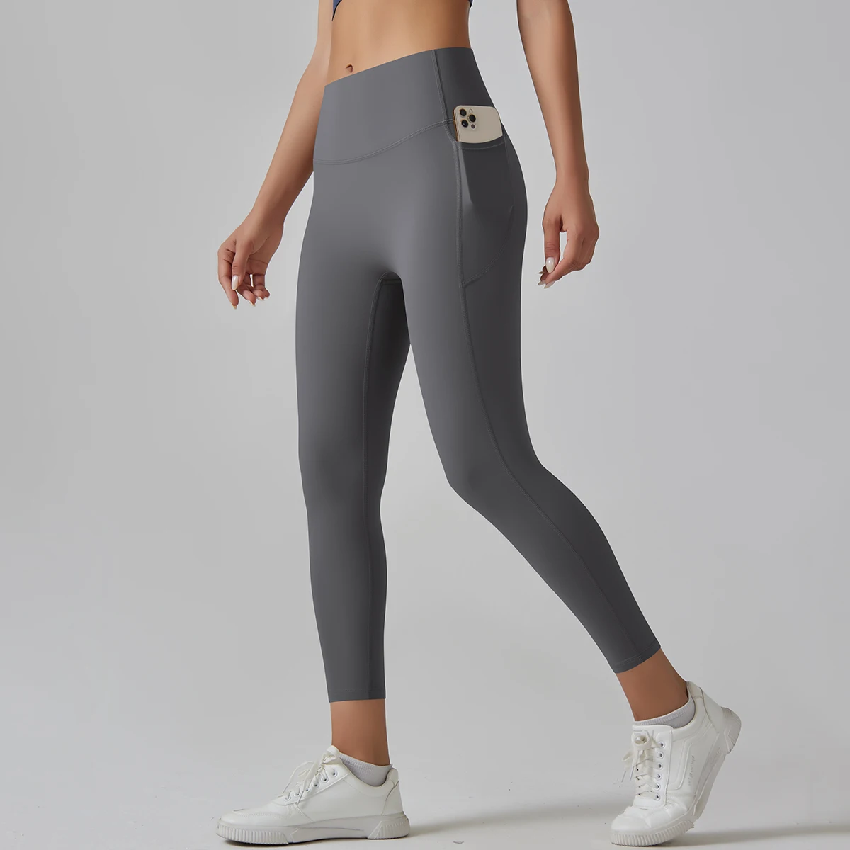 Women Leggings With Pockets Yoga Pants Gym Leggings Sport Women Fitness High Waist Female Legging Tummy Control Running Training