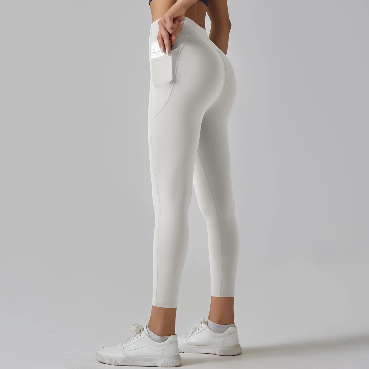 Women Leggings With Pockets Yoga Pants Gym Leggings Sport Women Fitness High Waist Female Legging Tummy Control Running Training