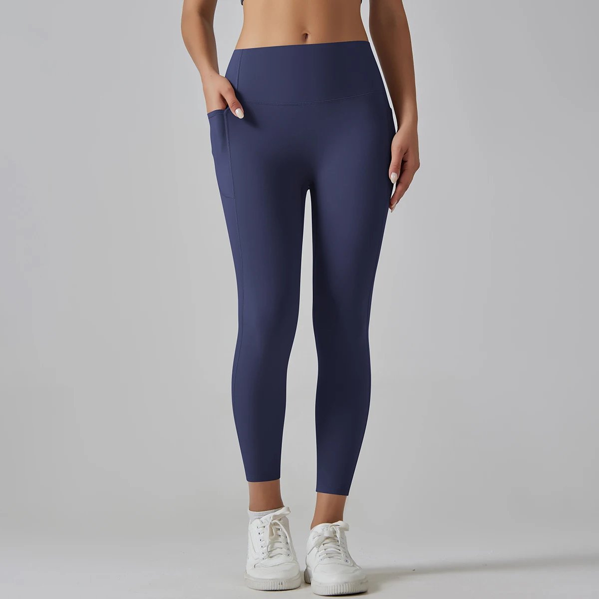 Women Leggings With Pockets Yoga Pants Gym Leggings Sport Women Fitness High Waist Female Legging Tummy Control Running Training