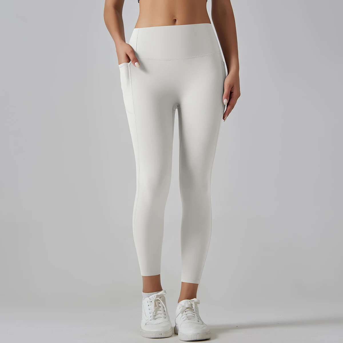 Women Leggings With Pockets Yoga Pants Gym Leggings Sport Women Fitness High Waist Female Legging Tummy Control Running Training