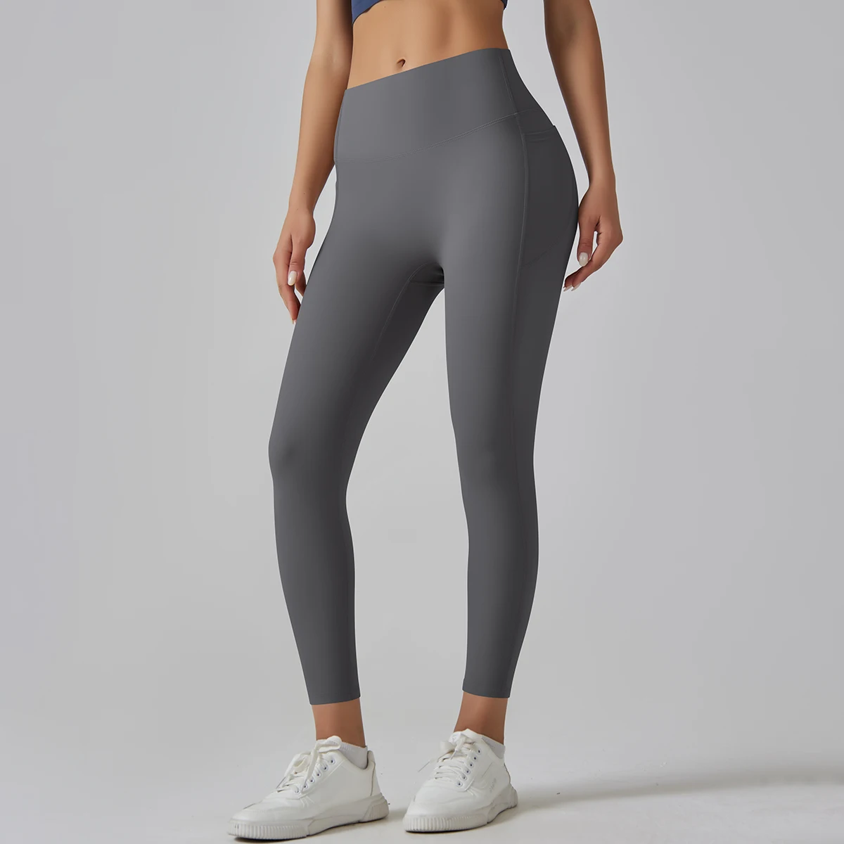 Women Leggings With Pockets Yoga Pants Gym Leggings Sport Women Fitness High Waist Female Legging Tummy Control Running Training