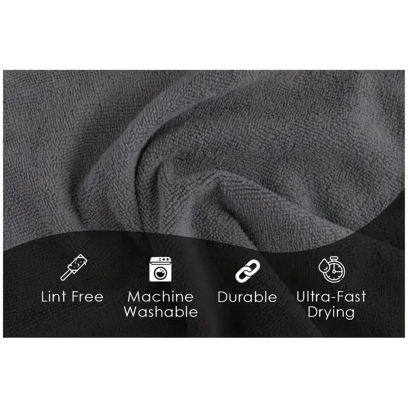 Microfiber Cleaning Cloths for Bicycle Car Kitchen Towel Absorbent Soft And Stain-removing Cloth Reusable Cleaning Towels