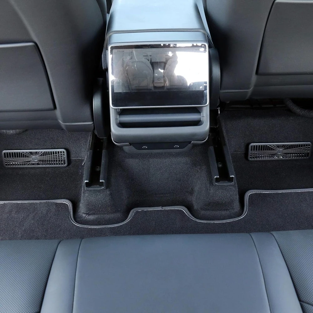 Under Seat Vent Cover for Tesla Model 3 Y Juniper 2025 2026 Air Condition Outlet Protector Rear Seat Air Vent Grill Accessories