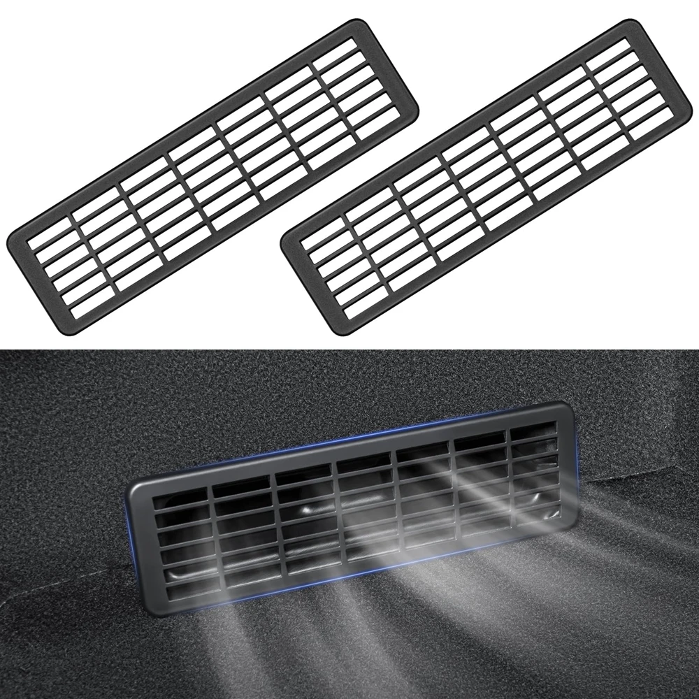 Under Seat Vent Cover for Tesla Model 3 Y Juniper 2025 2026 Air Condition Outlet Protector Rear Seat Air Vent Grill Accessories
