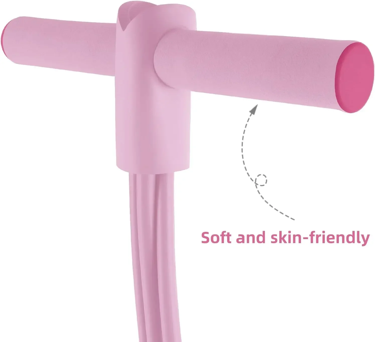 4-Level Resistance Band Tensioner with Non-Slip Handles - Home Fitness Equipment for Abdominal Muscle Training Yoga Abdominal