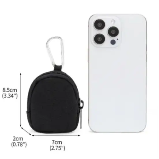 Tactical EDC Pouch Key Wallet Holder Men Coin Purses Pouch Bag Keychain Zipper Pocket Outdoor Key Bag