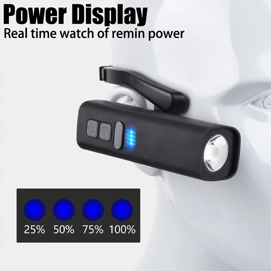 2025 New Ear-Hanging Headlamp, 1000 Lumens Motion Sensor LED Head Light, 3 Modes Light for Hands Free Camping Running Repair
