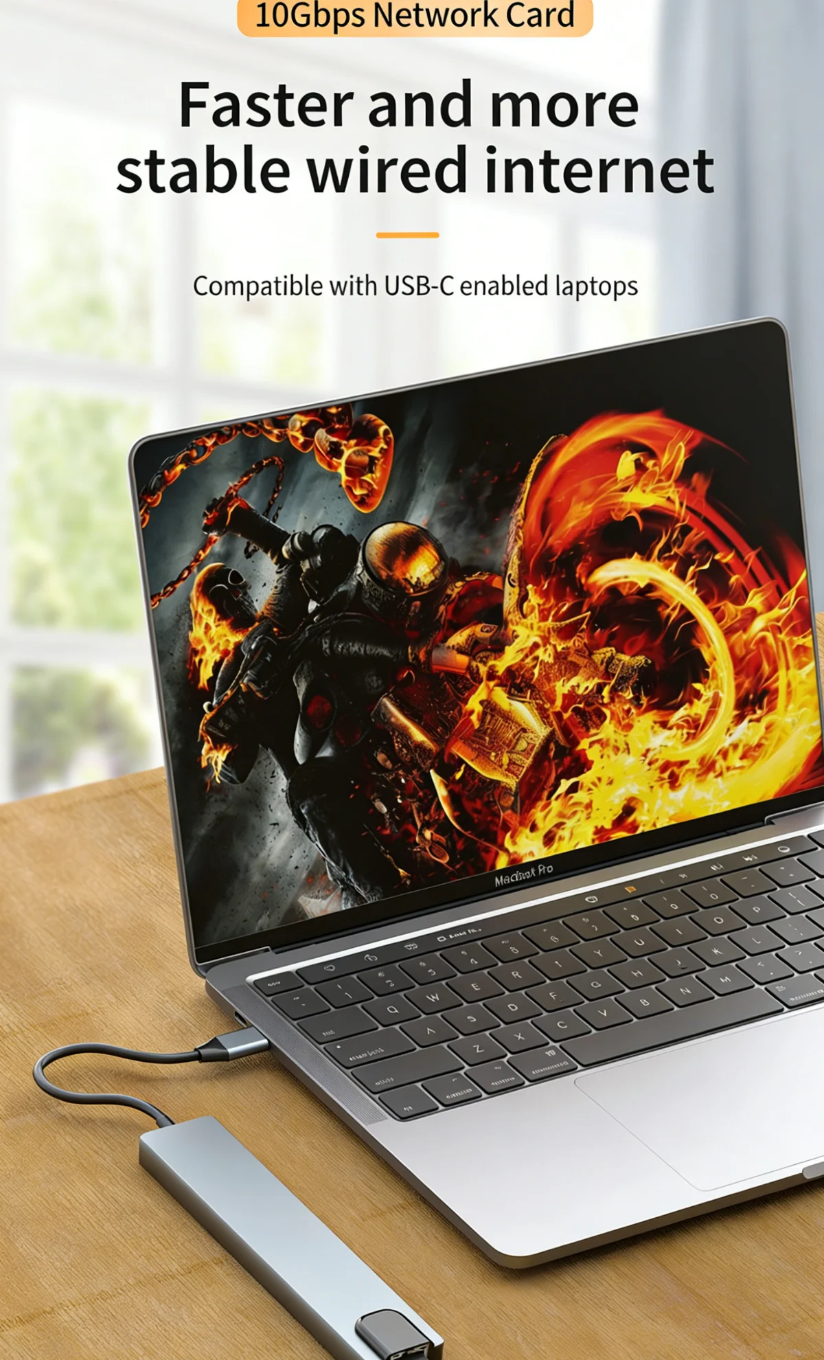 USB C HUB Type C Splitter Thunderbolt 3 Docking Station Laptop Adapter With For Macbook Air M1 iPad Pro RJ45 HDMI