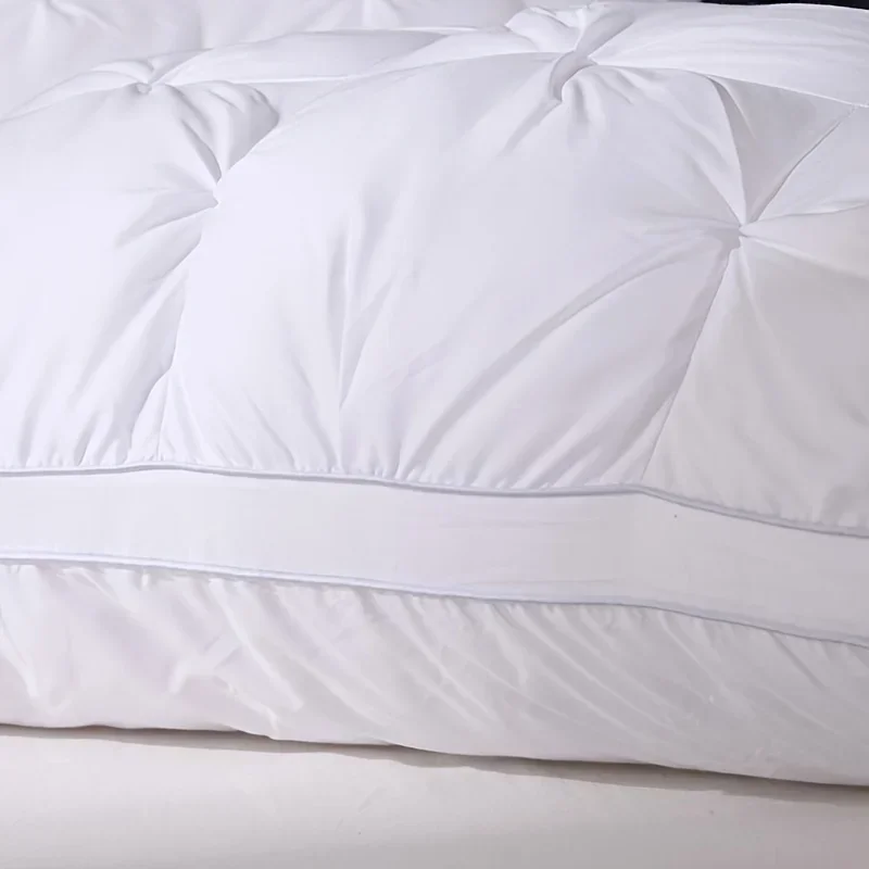 1pc 48x74cm Twisted Hotel Star Home Use Pillow Core - Soft Supportive Bed Pillows,Suitable For Dormitory Single Bed Pillow Cores