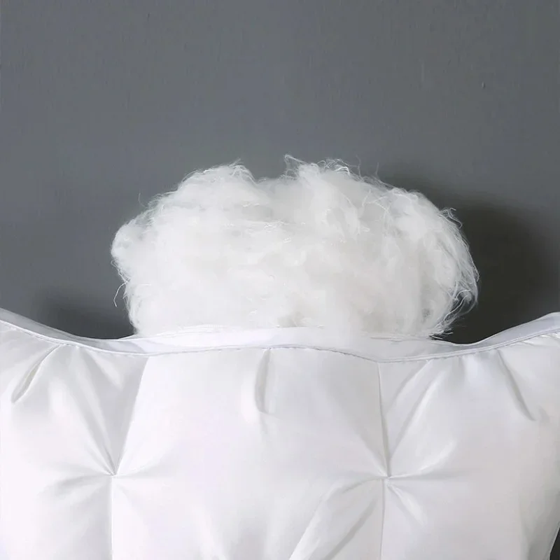 1pc 48x74cm Twisted Hotel Star Home Use Pillow Core - Soft Supportive Bed Pillows,Suitable For Dormitory Single Bed Pillow Cores