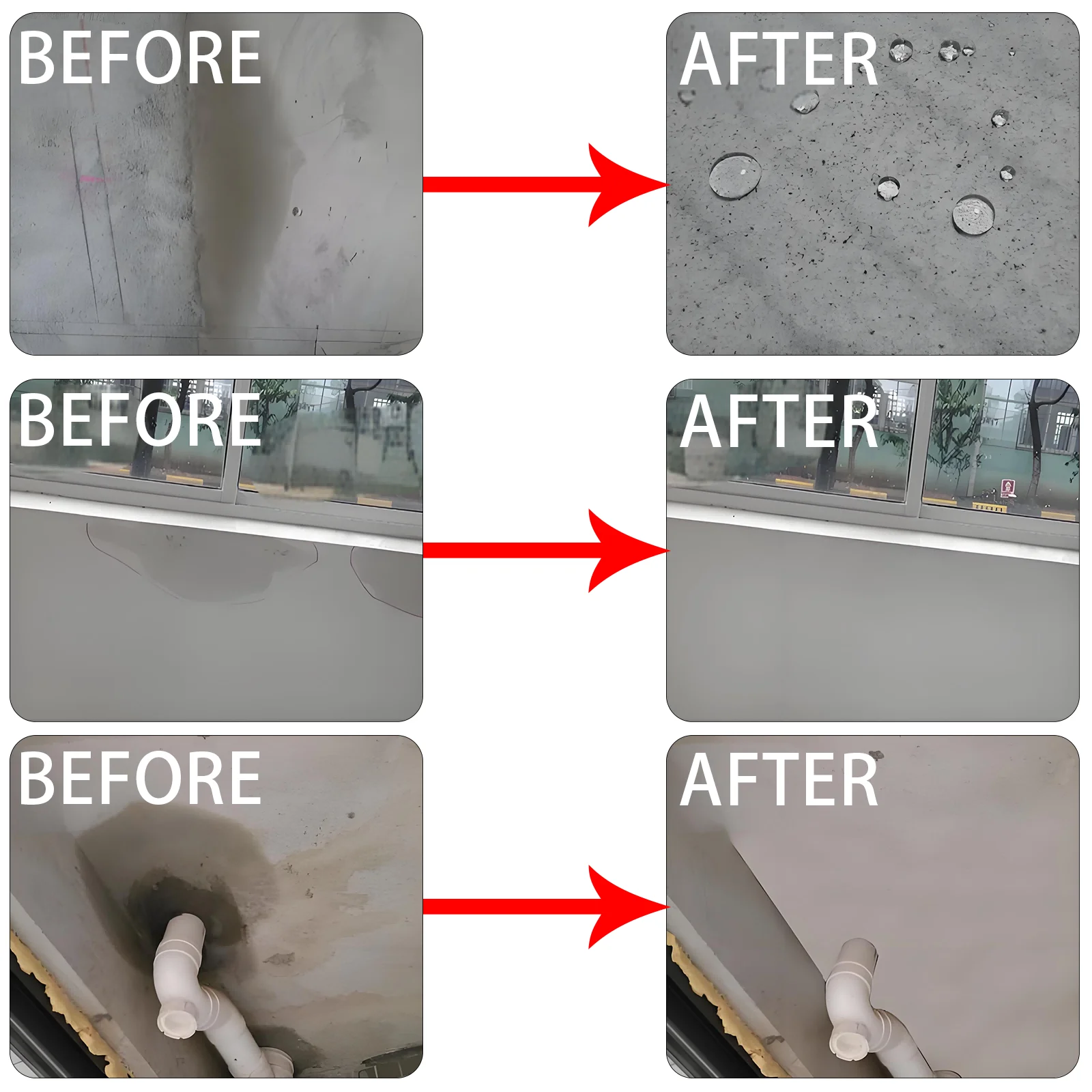 450g Polyurethane Waterproof Coating Invisible Paste Sealant Glue with Brush Adhesive Repair Nano Glue for Home Roof Bathroom Freeze-resistant Wall Crack Repair Glue Easy to brush on.