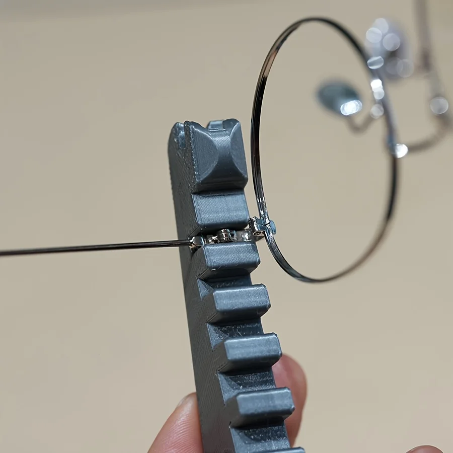 Eyeglass Repair Tool - Portable for home/Eye Care - Compatible for Glasses Repair, temple Bending, Nose Pad Adjustment