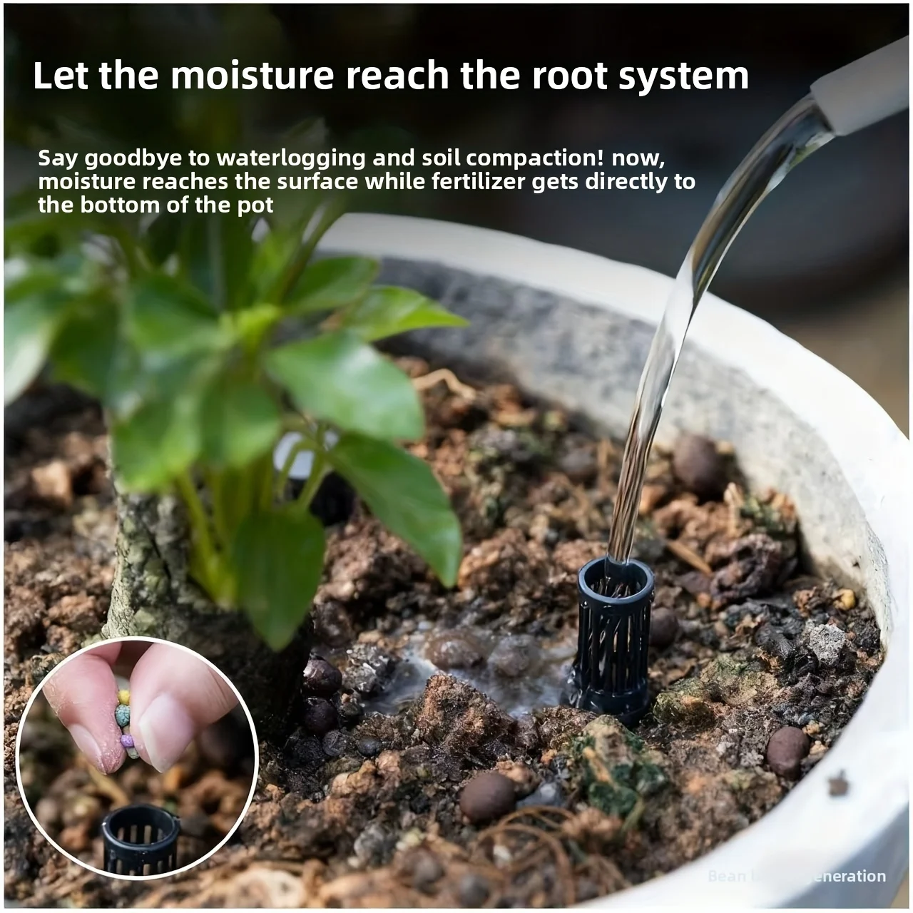 10/20Pcs Plant Aeration Tubes for Pots -Root Rot Prevention,Prevent Overwatering for Healthy Roots,Wet-dry Cycle.gardening Tools