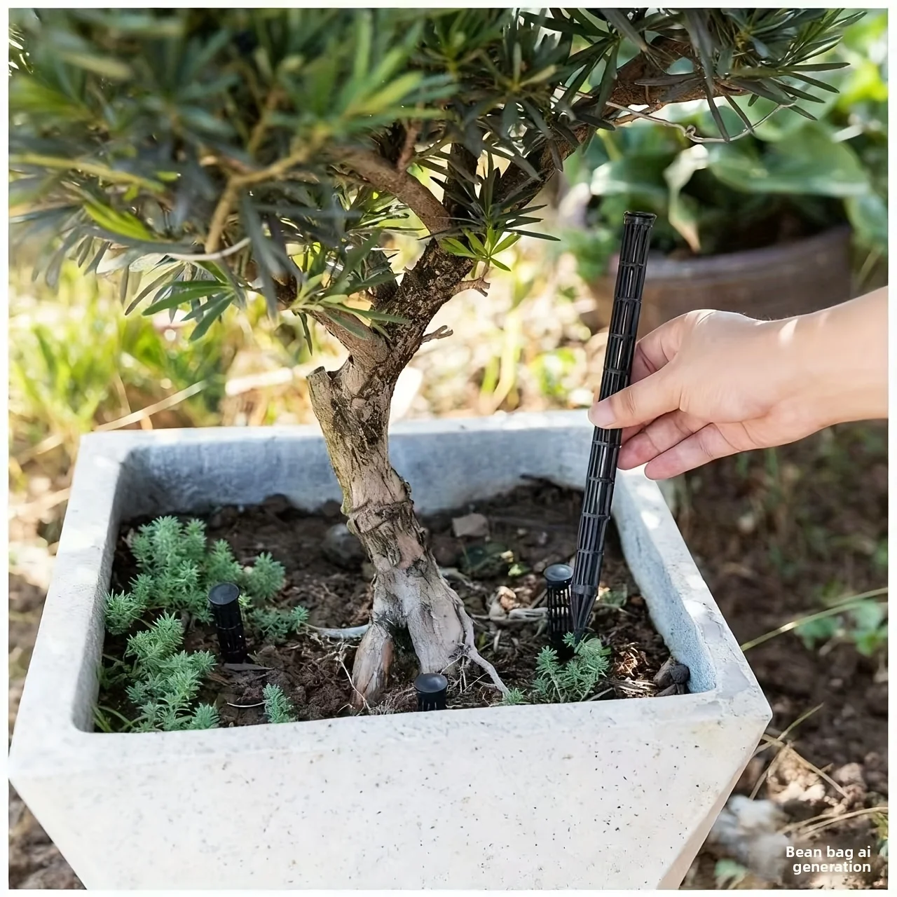 10/20Pcs Plant Aeration Tubes for Pots -Root Rot Prevention,Prevent Overwatering for Healthy Roots,Wet-dry Cycle.gardening Tools