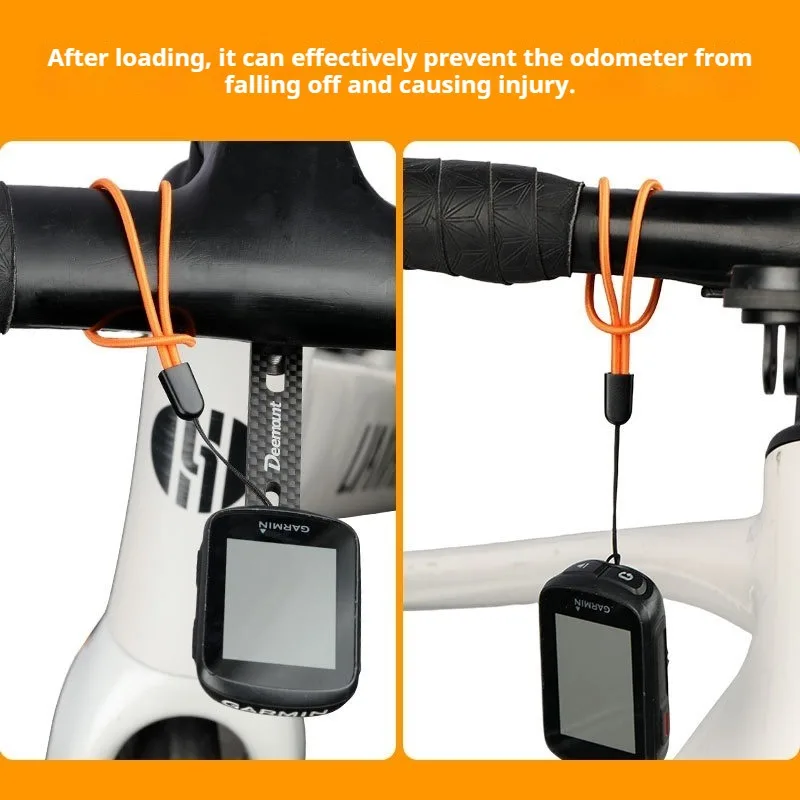 Elastic Short Hanging Rope, Bicycle Code Table Protection Rope, Navigation Device Protection Cover, USB Anti Loss Hanging Rope
