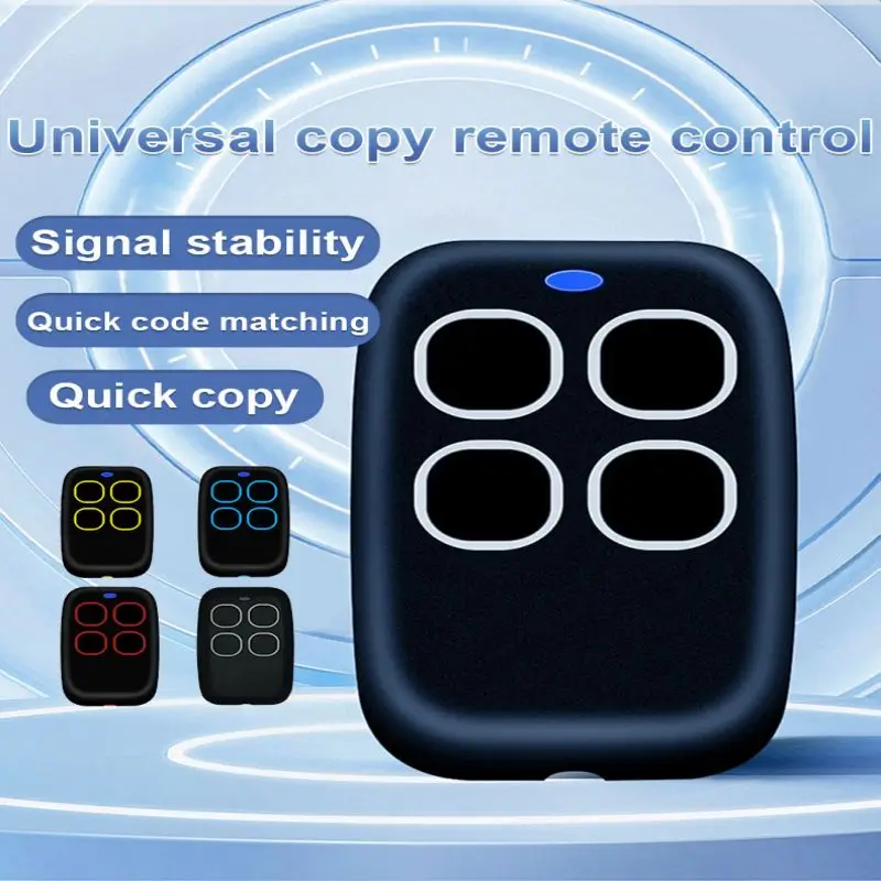 Universal 433MHZ Duplicator Garage Remote Controller Command Clone Self-copying Automation Gate 433.92 MHz Fixed Code