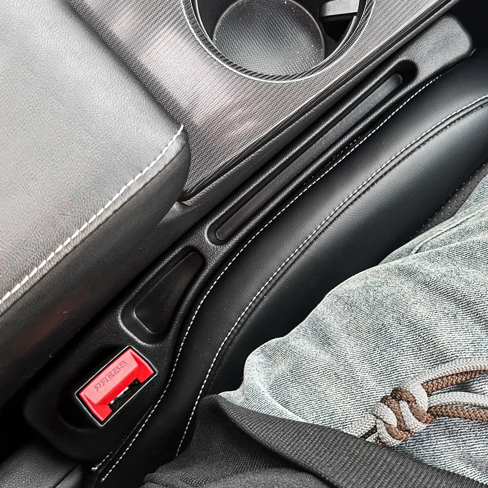 1 Pair Universal Car Seat Gap Plug Strip Side Seam Car Gap Filler Leak Proof Seat Gap Storage Organizer Interior Decoration