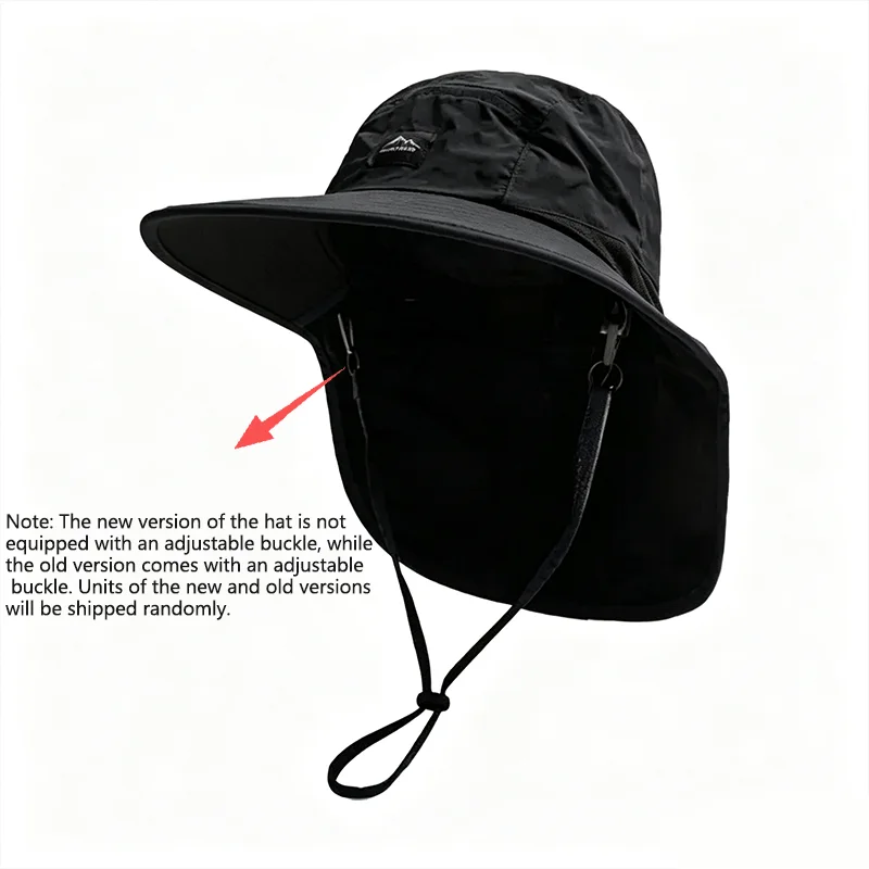 Hot Sale! Unisex Windproof Quick-Dry Fisherman Hat with Neck Flap & UV Protection for Outdoor Fishing Hikin