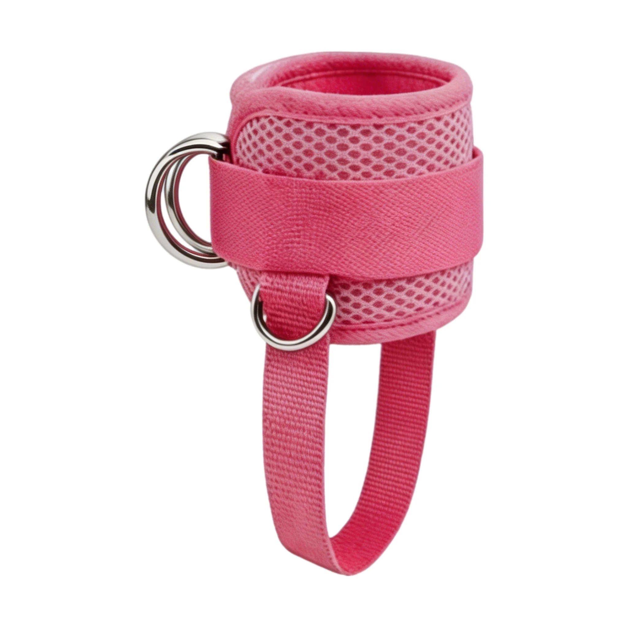 1pc Ankle Straps for Cable Machines Padded Ankle Cuffs for Leg Exercise WorkoutsFully Adjustable and Breathable Ankle