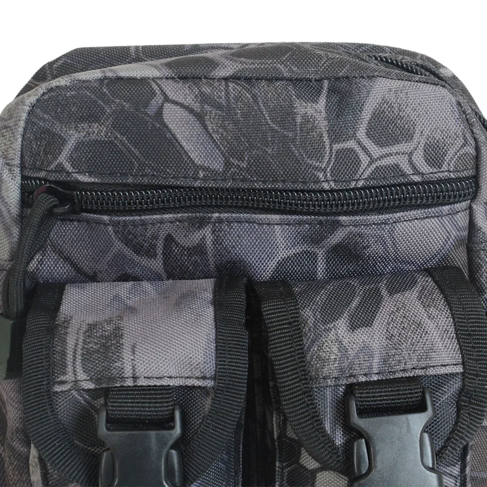 Outdoor Fanny Pack Waist Bag Pack Hip Bum EDC Bag with Adjustable Strap and Water Bottle Holder for Camping Hiking Hunting