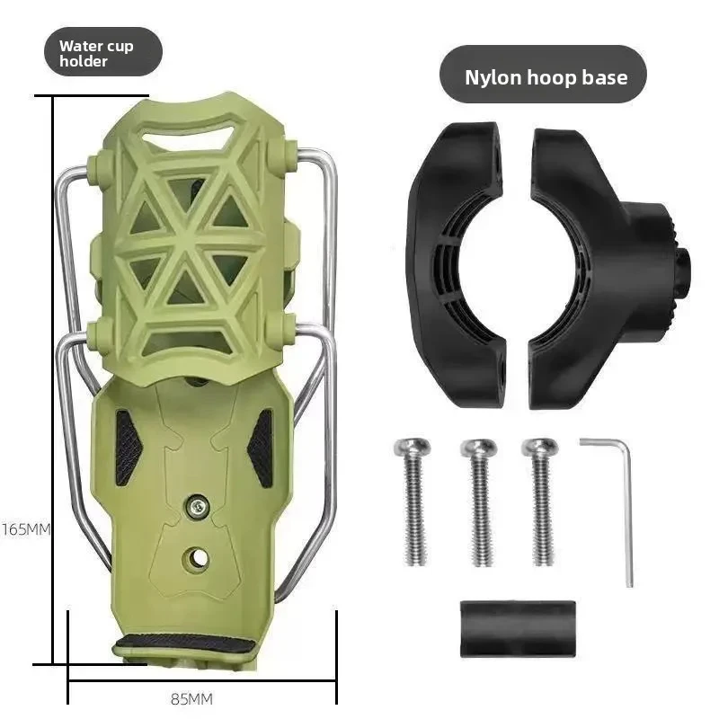 Motorcycle Universal Cup Holder 360° Adjustable Handlebar Bike Motorcycle Water Bottle Cage For Cycling ADV Motorbike