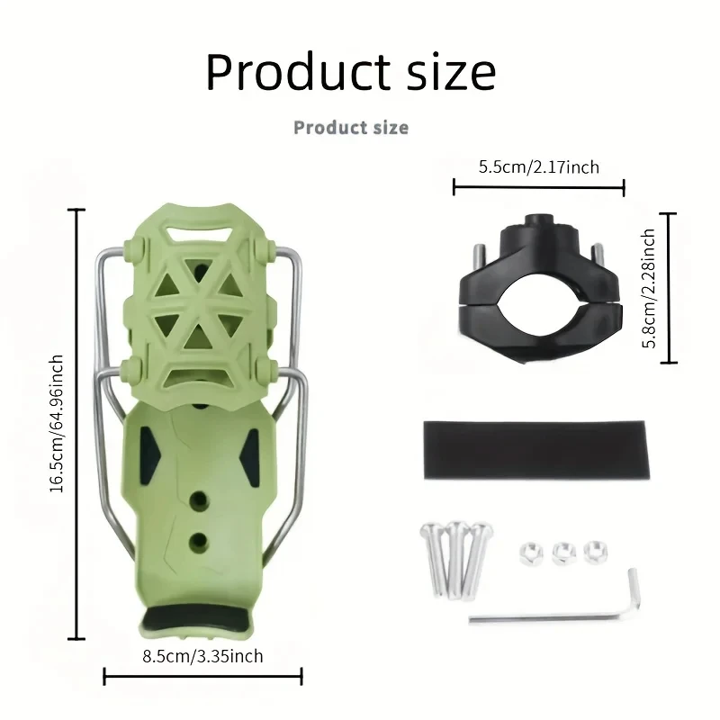 Motorcycle Universal Cup Holder 360° Adjustable Handlebar Bike Motorcycle Water Bottle Cage For Cycling ADV Motorbike