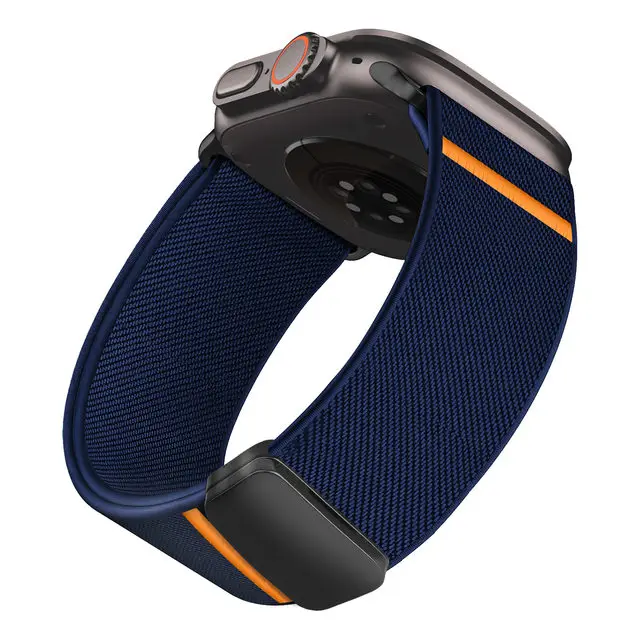 Magnetic Nylon Strap for Apple Watch Band Ultra 2 49mm 45mm 41mm Bracelet Iwatch Series 10 9 8 7 6 SE 5 4 3 38 46 42mm 44mm 40mm