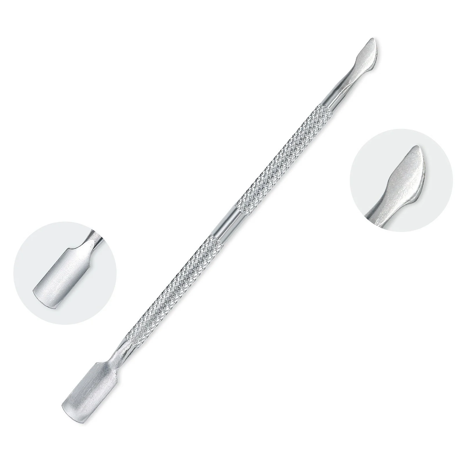 LINMANDA Cuticle Pliers with Cuticle Pusher Stainless Steel Cuticle Remover and Trimmer Perfect For Fingernails and Toenails
