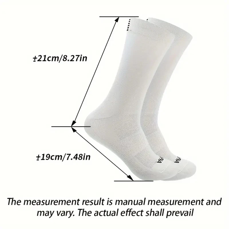 4 pairs Cycling Socks Running Quick Dry Medium Cylinder Men and Women Sports Fitness in the Tube
