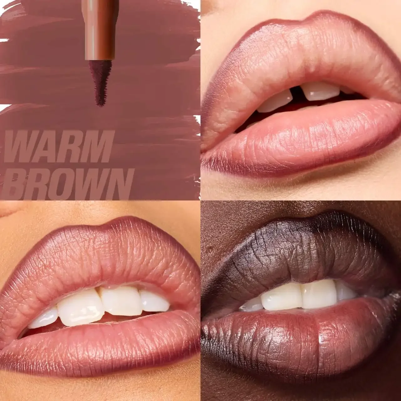 Velvet Brown Lip Liner Pencil Nude Matte Waterproof Non-stick Cup Cherry Red Lip Liner Lip Contour Pen Lipstick Makeup For Woman