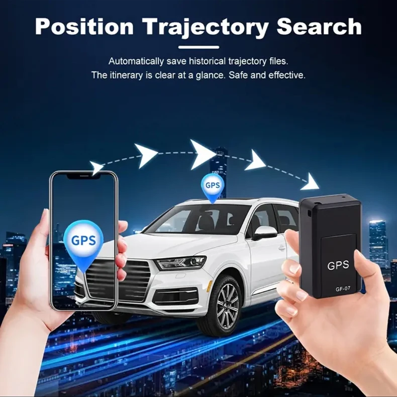 Motorcycle Car Gps Tracker Gf07 Mini Tracking Locator Magnetic Vehicle Tracker Locator for Pets Child Elderly Gps Position App