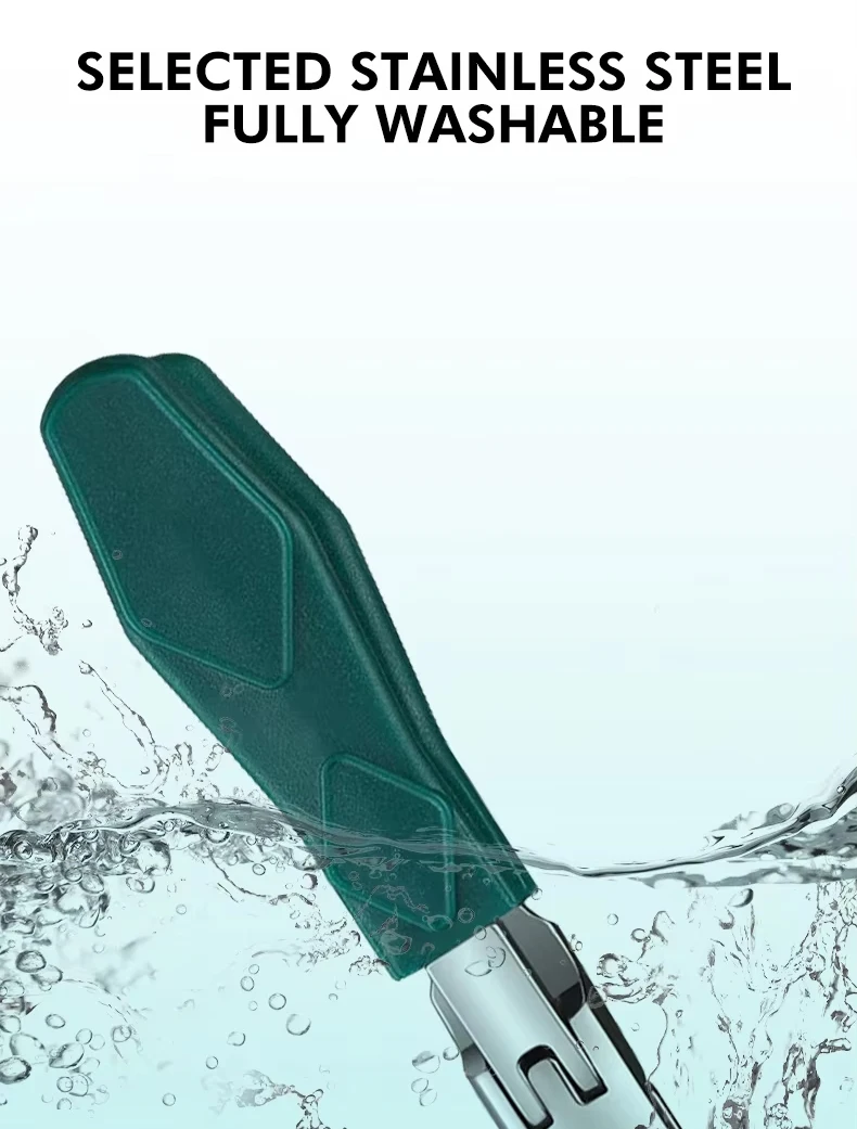 New Pointed-Nose, Beveled, Original Large-Opening Nail Clippers, Pointed-Nose Nail Cutters, Nail Trimmers, Household Pedicure Kn