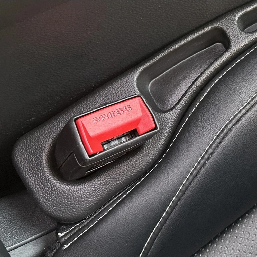 2pc car seat gap filler organizer waterproof car seat gap plug strip