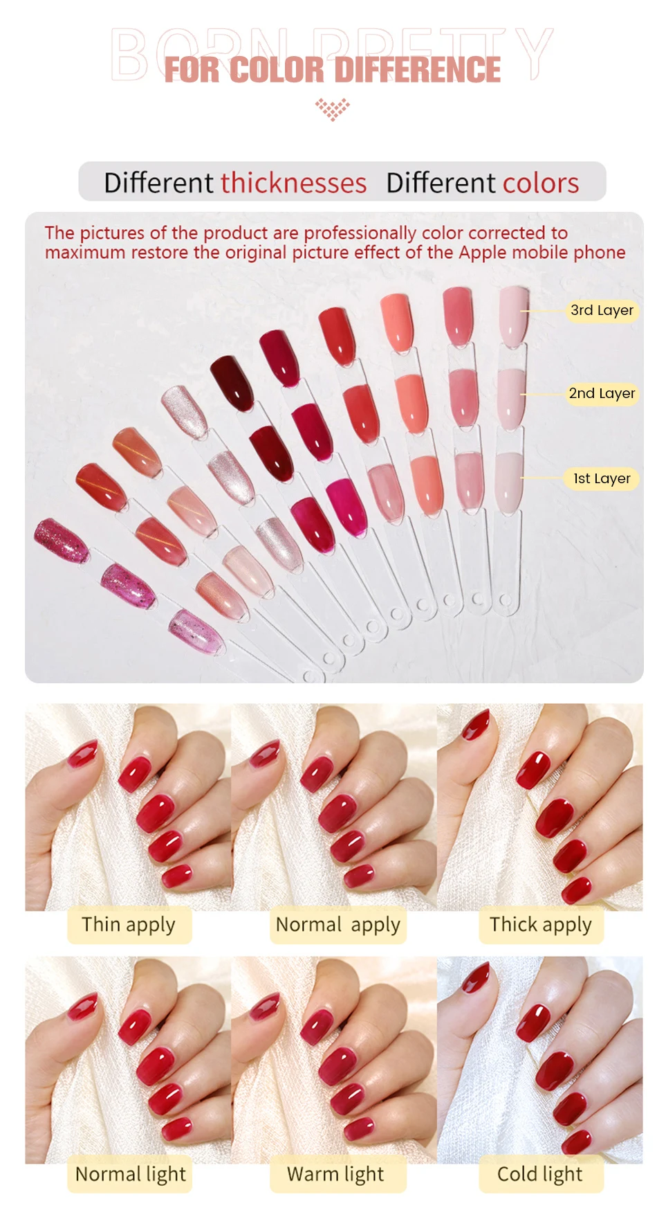 BORN PRETTY 83 Colors 10ml Jelly Nude Gel Nail Polish Autumn Amber Semi Transparent Manicure Soak off UV LED Nails Gel Varnish