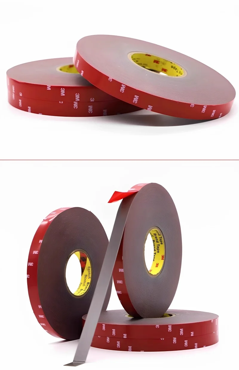 3M VHB Strong Double Sided Adhesive 3M 4229P 5-50mm Waterproof Traceless Foam Adhesive Tape For Car Home Indoor High Temperature