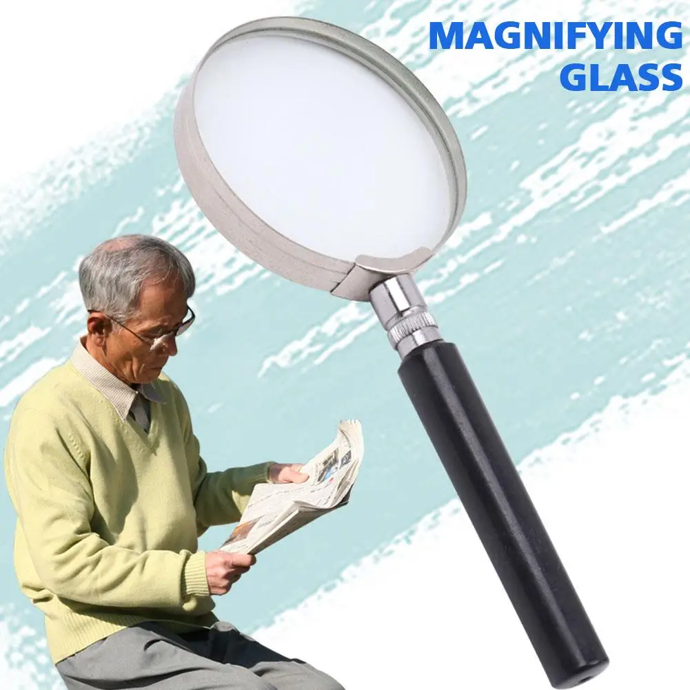 10X Professional Magnifying GlassJewelry Reading Magnifying Glass Loupe For Reading Jewelry Coins Stamps Senior Kids Senior Read
