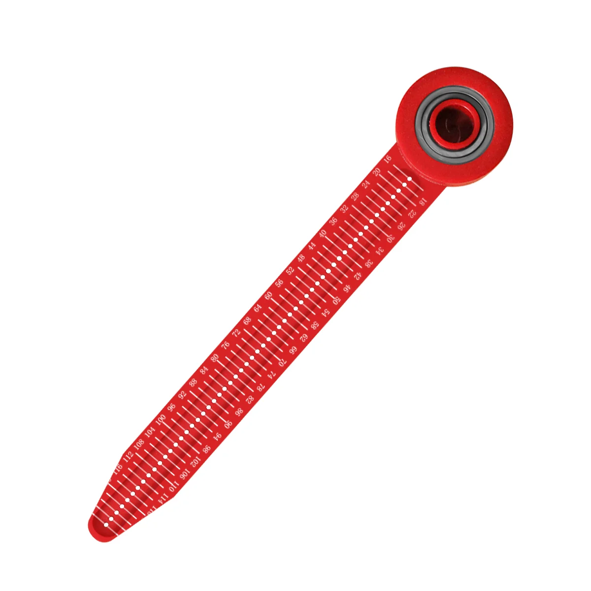 Portable Circular Drafting Compass Design Plastic Ruler, for Precision Drawing Woodworking Measuring Tool & Engineering Projects