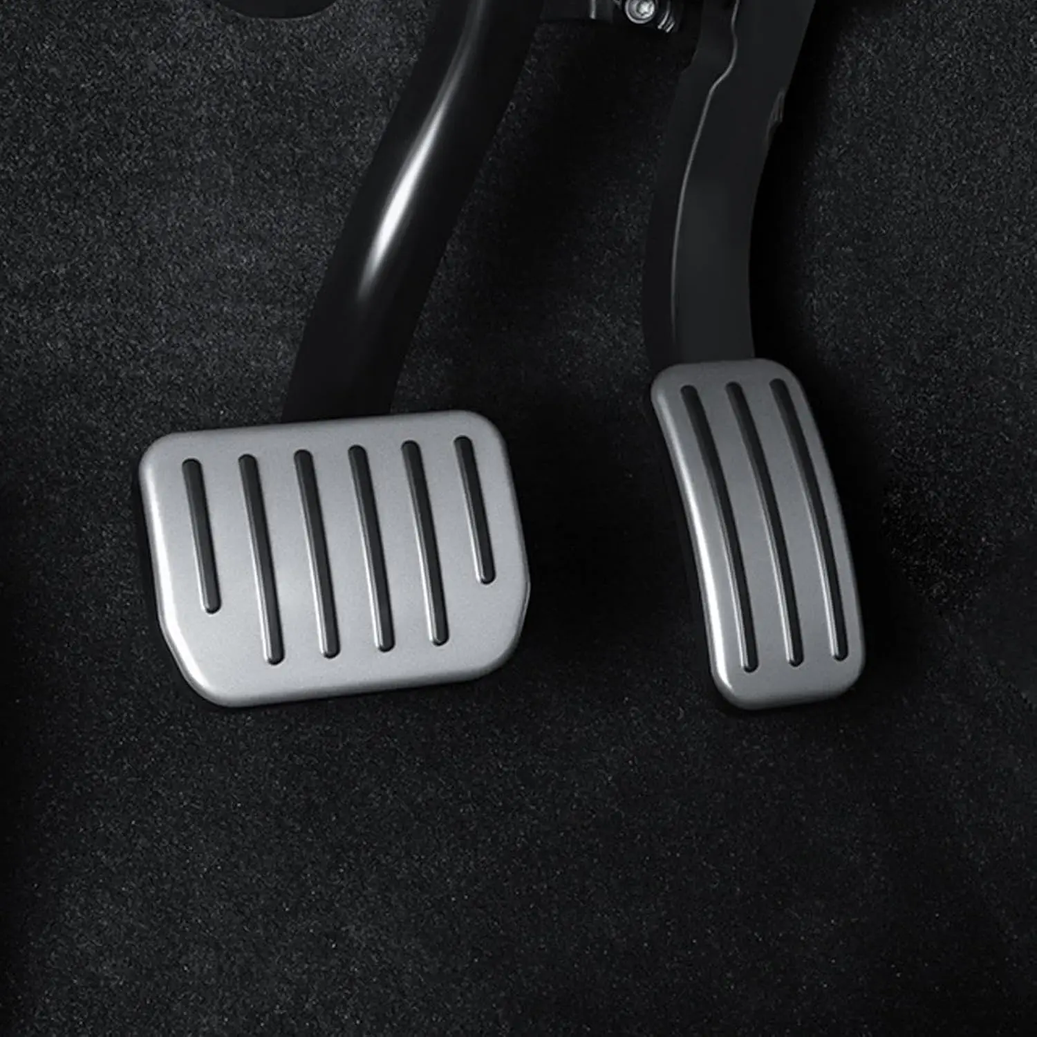 For Tesla Performance Pedal Pads Cover Foot Aluminum Non-Slip Pedals for Model Y(Juniper) Model 3(Highland) 3/Y 2017-2026
