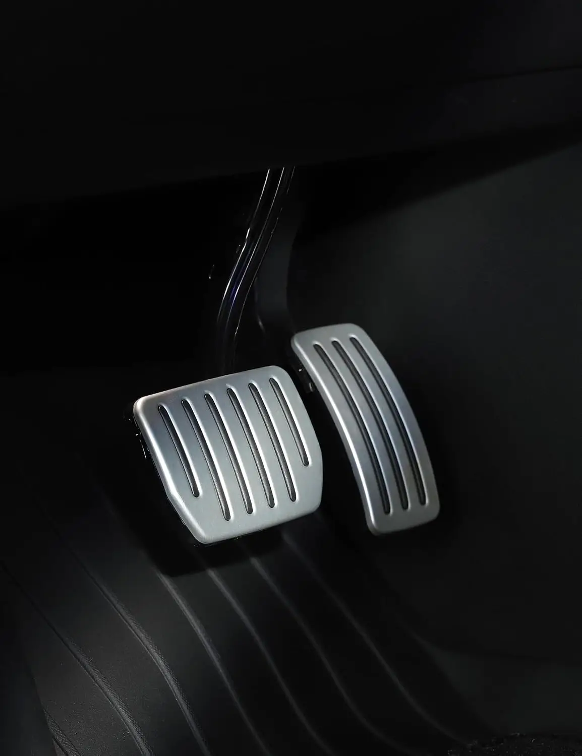 For Tesla Performance Pedal Pads Cover Foot Aluminum Non-Slip Pedals for Model Y(Juniper) Model 3(Highland) 3/Y 2017-2026