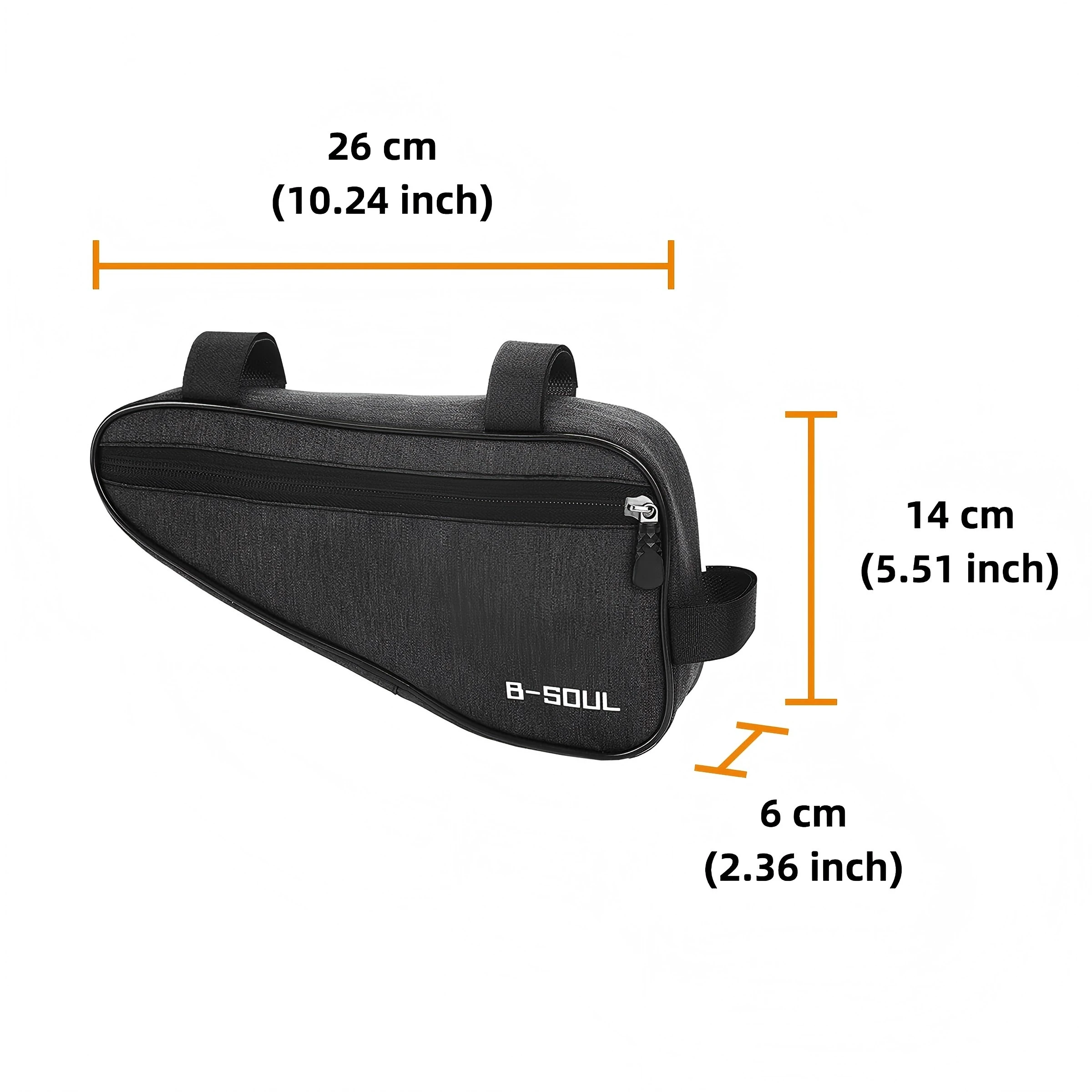 Bicycle Triangle Bag Bike Front Tube Frame Saddle Storage Bags MTB Cycling Pouch Durable Bike Versatile Bag Bicycle Accessories