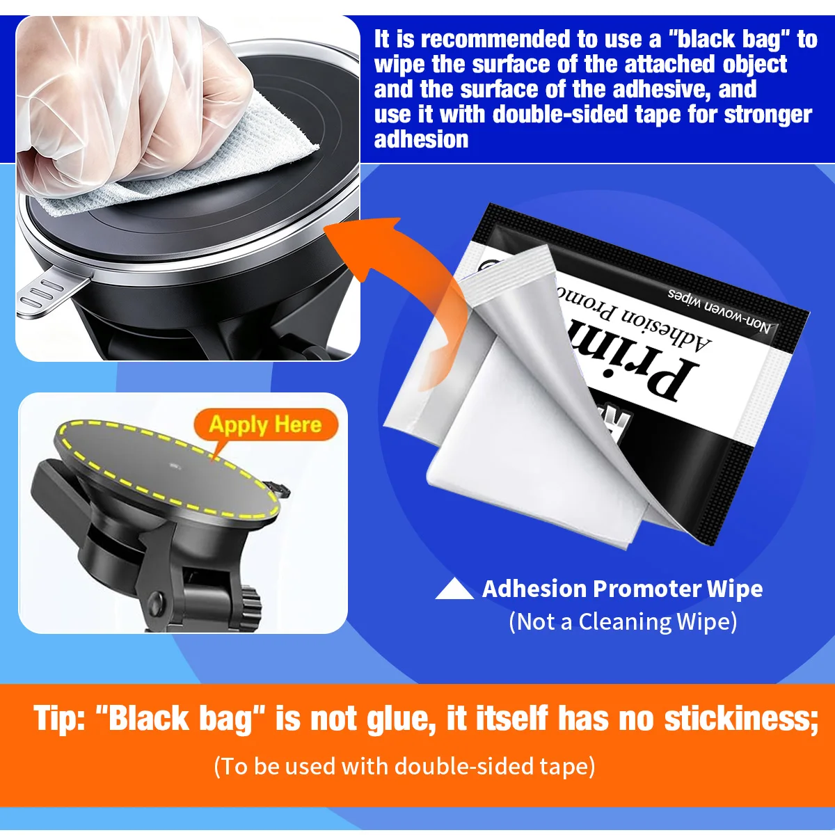 450CM Extra Strong Double Sided Tape Adhesive Car Special Tear Off Without Leaving Traces High Viscosity Mounting Fixing Sticky