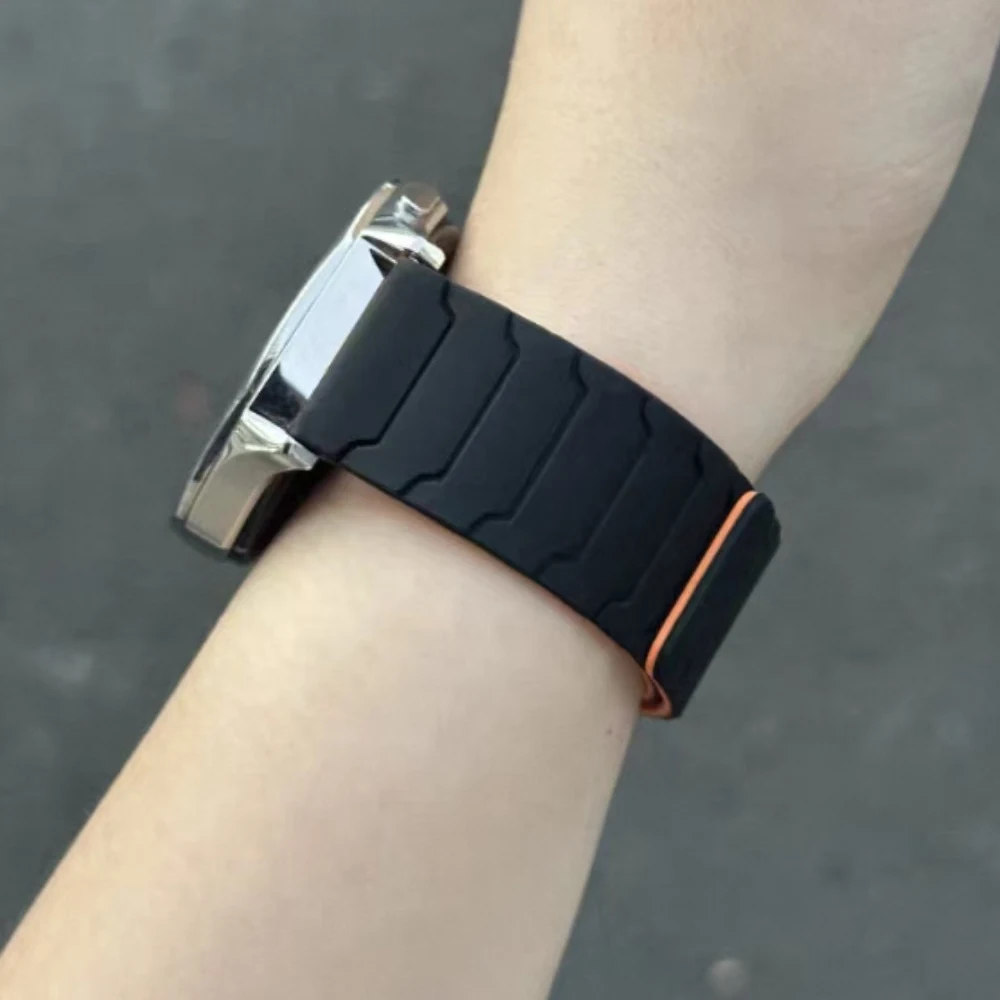 20/22mm Magnetic Strap For Huami AMAZFIT BIP 6 5 UNITY Silicone Loop Band GTR 4/3/3 Pro 2e GTS 4 mini 3 BALANCE Sports Watchband